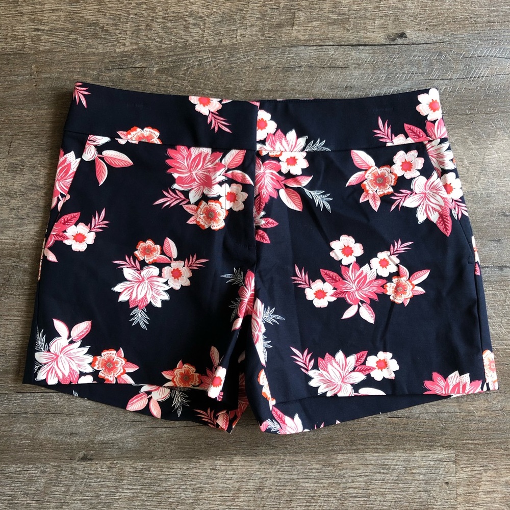 LOFT Floral Riviera Shorts